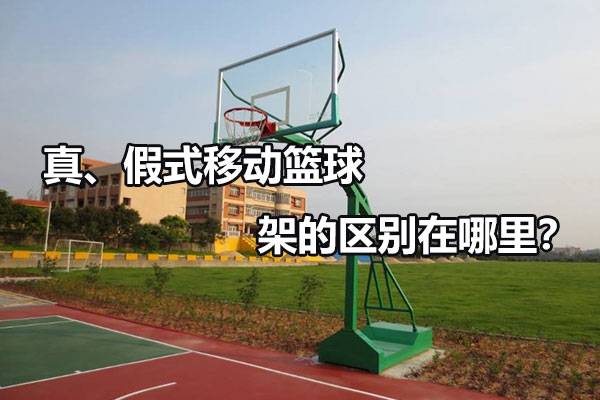 真、假式移动篮球架的区别在哪里？图1