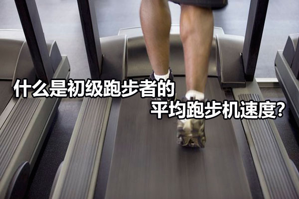 什么是初级跑步者的平均跑步机速度？图1