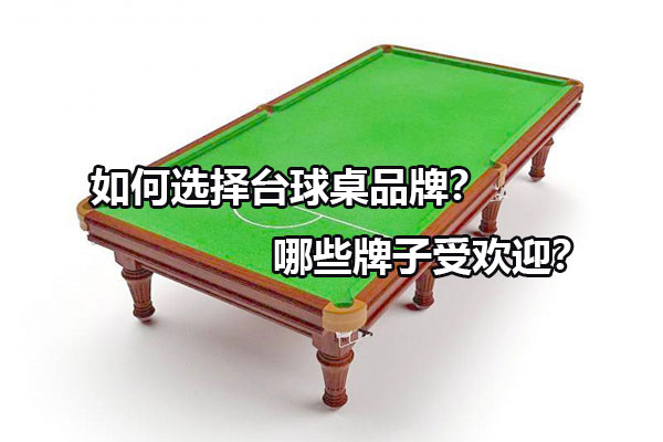如何选择台球桌品牌？哪些牌子受欢迎？图1
