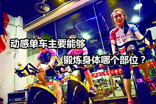 动感单车主要能够锻炼身体哪个部位？图1