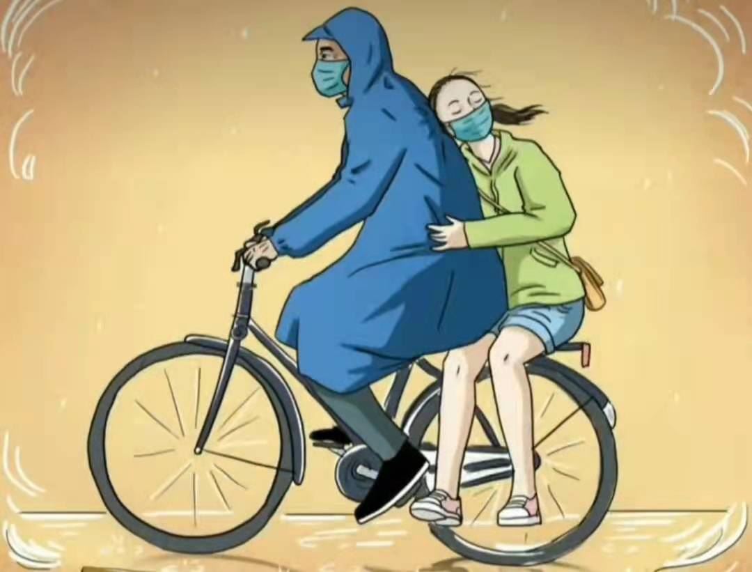 郑州&ldquo;雨衣爸爸&rdquo;要接的妞妞,究竟是谁?图1