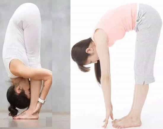 瑜伽练习（前屈式）