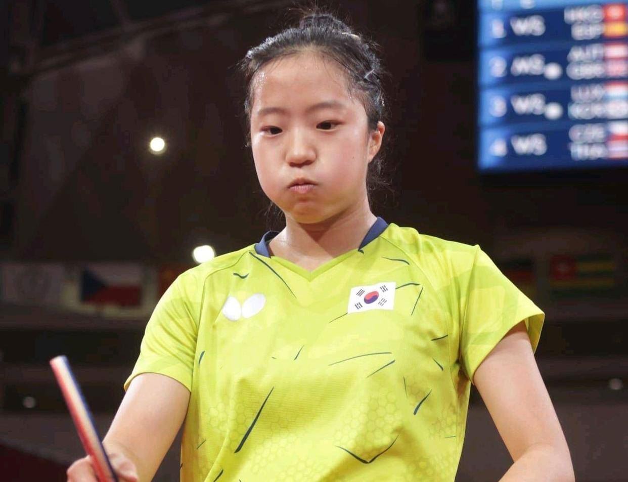 韩国队进行重组，刘国梁重点打造陈梦和蒯曼，继续进行计图1