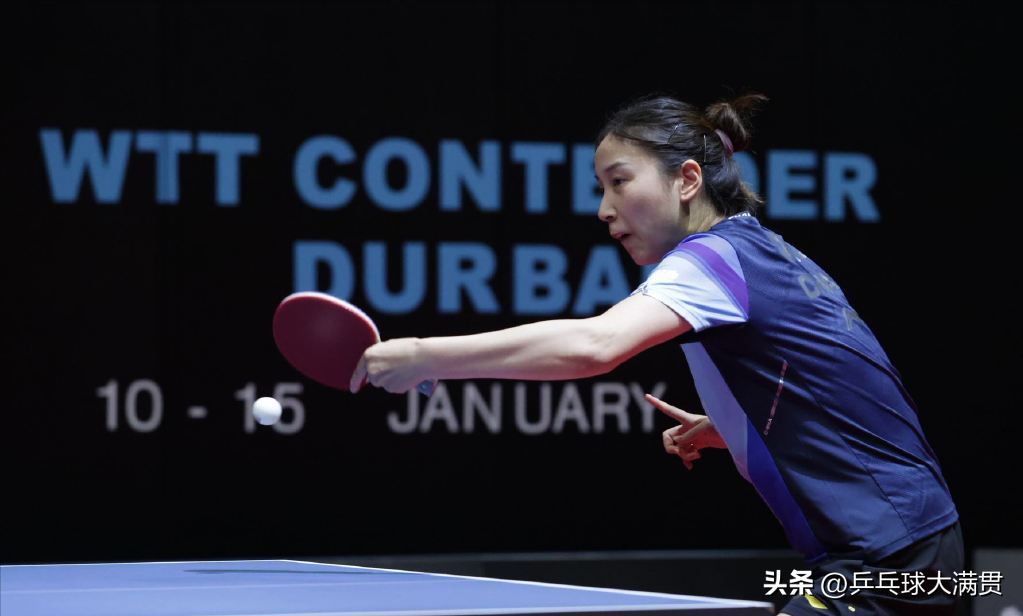 国乒3人晋级女单四强。击败蒯曼之人，成为黑马，杀入四强图1