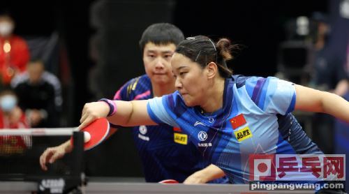 莎头组合过早淘汰，胖鱼组合1比3输球！世乒赛混双门票花图1
