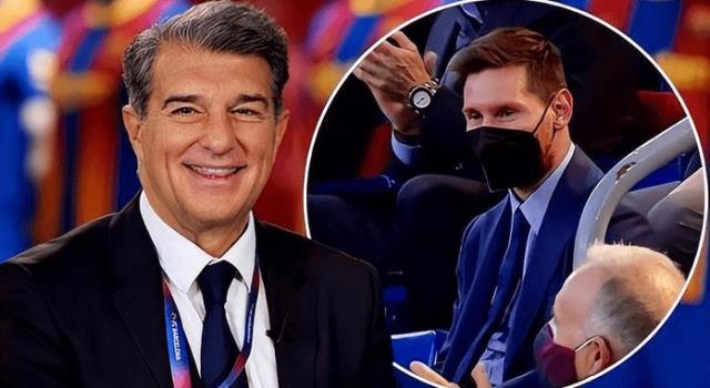 巴萨主席希望修复与梅西的关系，邀请他到诺坎普参加致敬图1