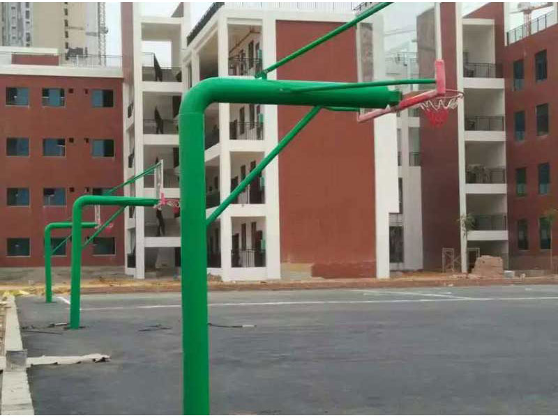 固定式篮球架的安装可以从3个方面进行考虑 图